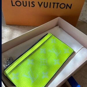 Louis Vuitton Vibrant lemonade Card Holder